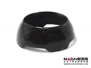 Alfa Romeo Giulia Gear Knob Cover - Carbon Fiber - QV Model